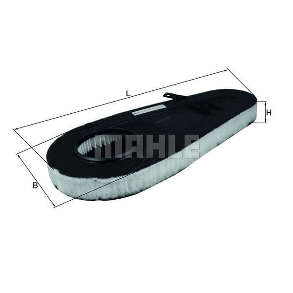 Mahle Filters Filtro de Ar - LX3598