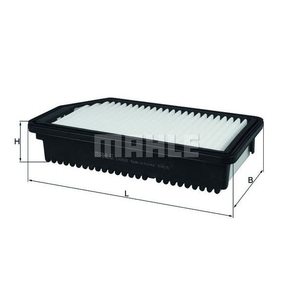 Mahle Filters Filtro de Ar - LX3538