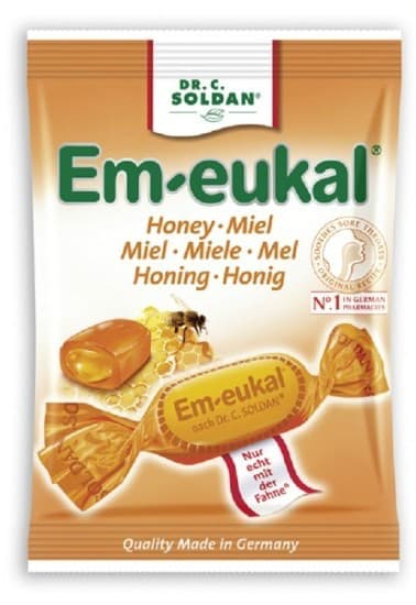 Em-Eukal Rebucados Recheio Mel 50g