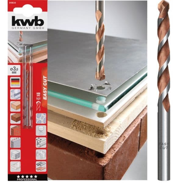 Kwb Broca Multi-material 8.0mm Easy Cut Drill