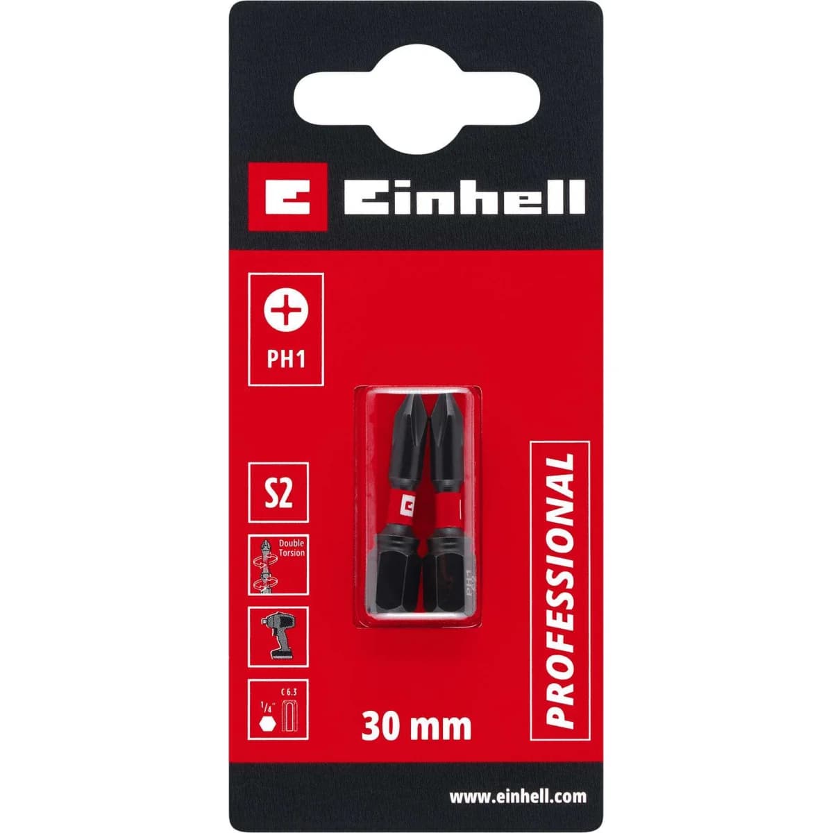 2 bits 30MM PH 1 IMPACT SB refª 49132010 KWB - 49132010 - Ferramentaspro.pt