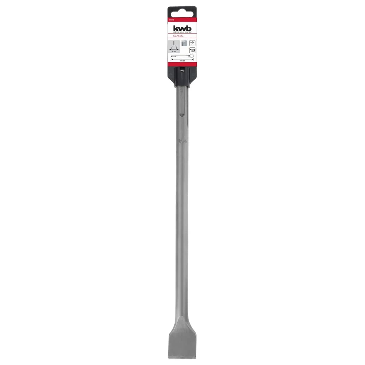 Cinzel curvo Sds-max 400x40mm refª 49194040 KWB - 49194040 - Ferramentaspro.pt