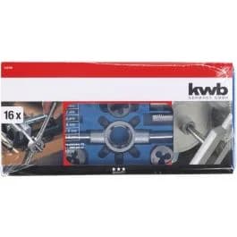 KWB Conjunto Jogo de Machos 16 Peças