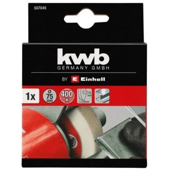 Kwb Disco Polimento 75x12x20mm GR400 - 49507045