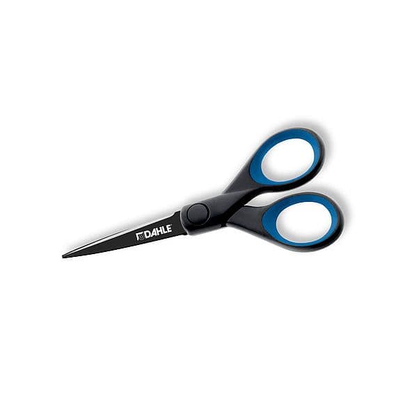 Dahle Tesoura de Escritório 54305 Titânio Antiaderente 13cm