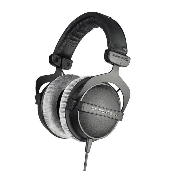 Beyerdynamic Auscultadores com Fio DT 770 PRO 250 Ohms Noise-Cancelling Black/Grey