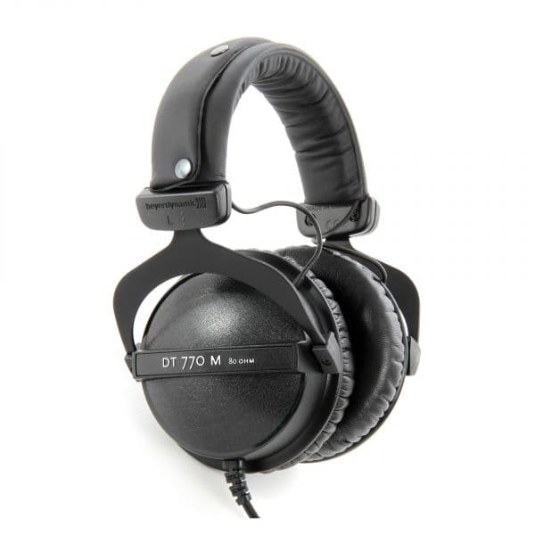 Beyerdynamic Auscultadores com Fio DT 770 M 80 Ohms Noise-Cancelling Black