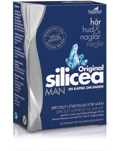 Hubner Original Silicea Man 60 Cápsulas