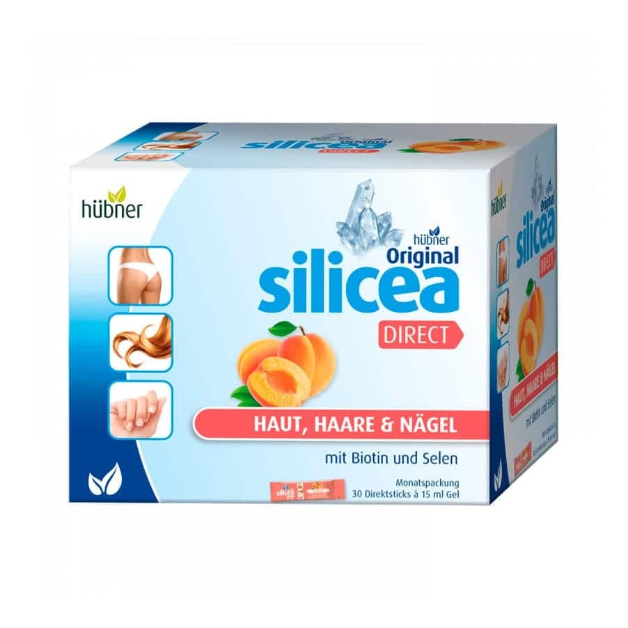 Silicea Direct Damasco C/ Biotina e Selénio 30 saquetas Hubner