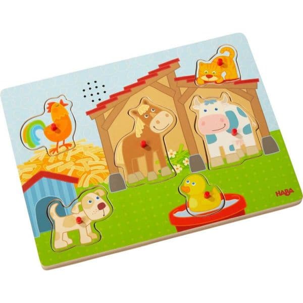 Haba Puzzle de Sons Animais - HB303179