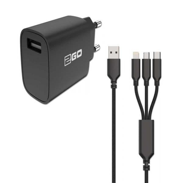 2go 797257 carregador de dispositivos moveis univ - 797257