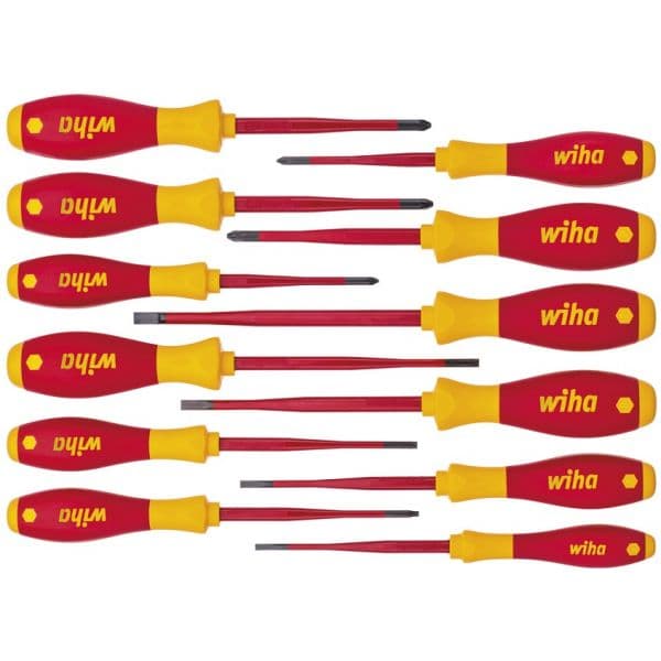 Wiha 3201k12 Slim Fix Screwdriver Kit Amarelo