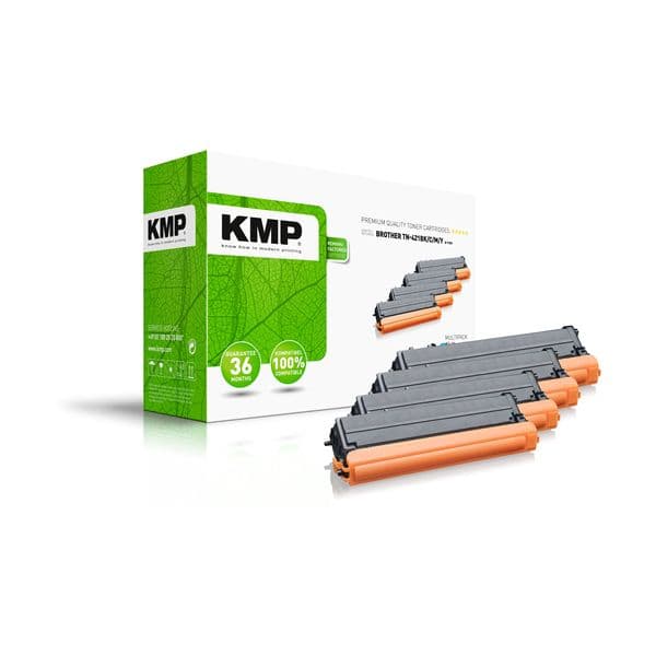 Toner KMP Brother TN421BK/C/M/Y Multipack Compatível