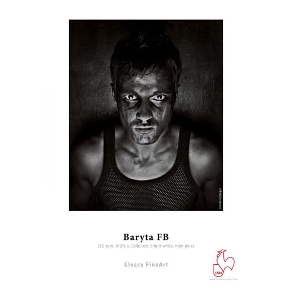 Hahnemühle Papel Foto Baryta Fb Brilhante 350g A4 25Fls