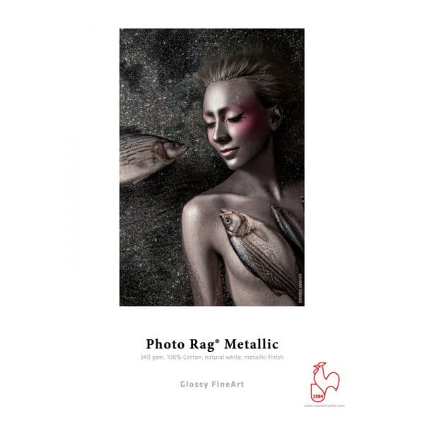 Hahnemühle Papel Foto Rag Metallic 340g A4 25 F