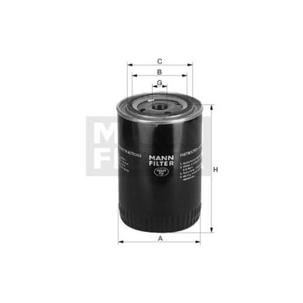 MANN-FILTER - W 930/20 - Filtro de óleo - 4011558726409
