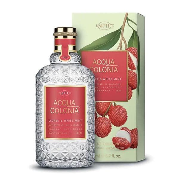 Maurer Wirtz 4711 Lychee & White Mint Eau de Cologne 100ml (Original)