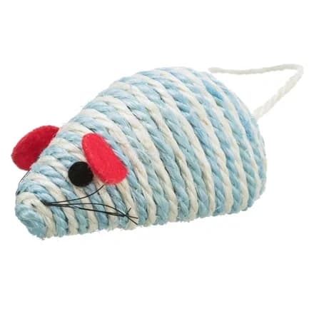 Rato "Xxl" Em Sisal Recheado Com Catnip