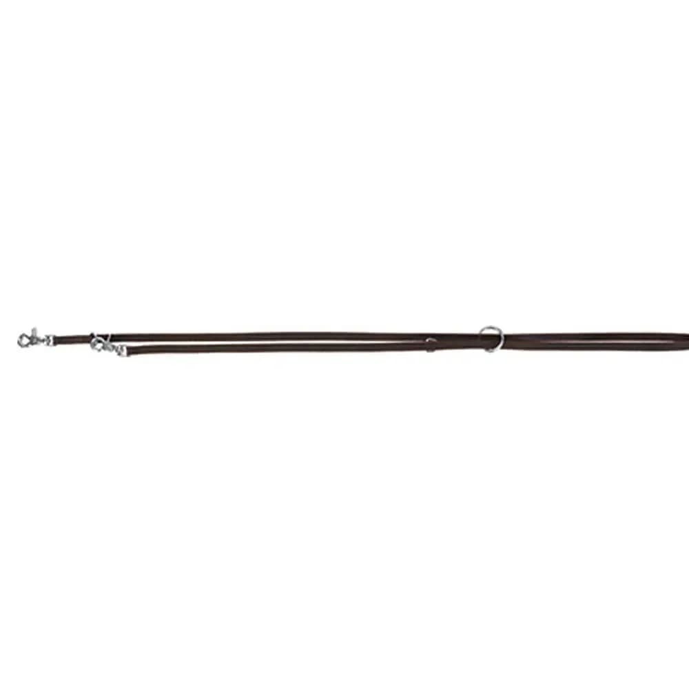 Trixie Trela Ajustável Rustic Couro Castanho Escuro 2 m/25 mm