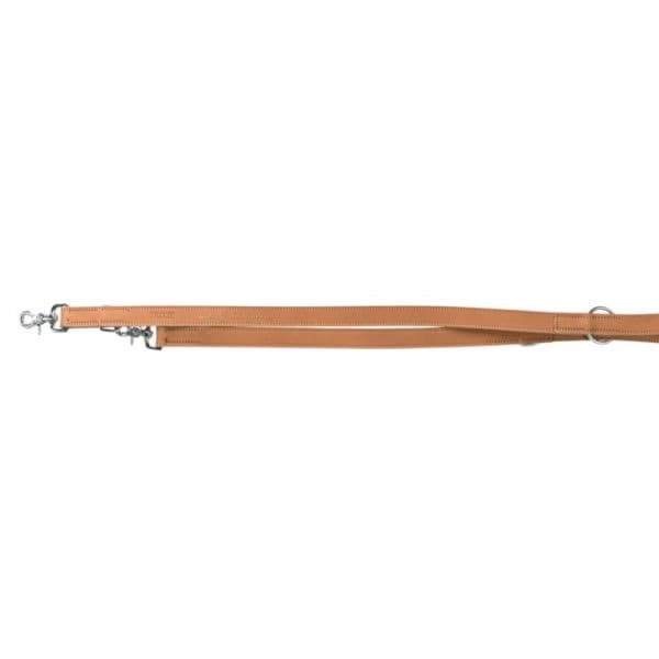 Trixie Trela Ajustável Rustic Heartbeat Couro Cães Castanha L/xl
