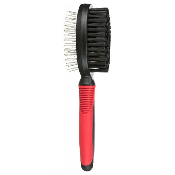 Trixie Escova Dupla Face com Pega Borracha 7 x 25 cm