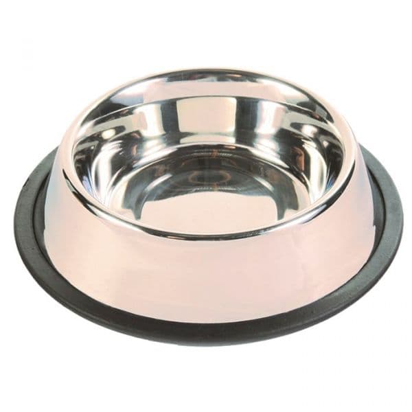 Trixie Comedouro Inox Anti-derrapante Cães - 450ml - 14975-5590