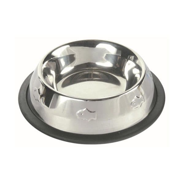 Trixie Comedouro Inox Anti-derrapante Motivos - 14984
