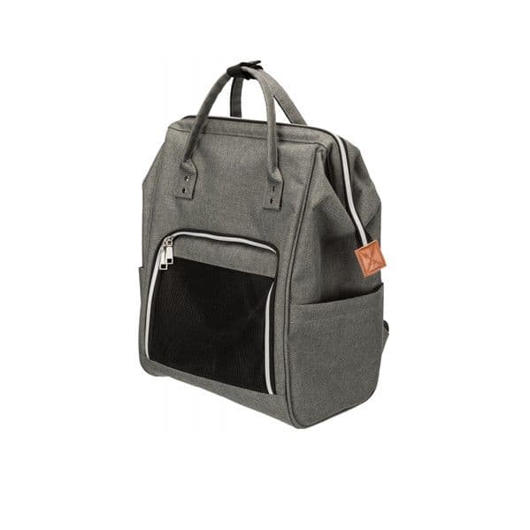 Trixie Saco Transporte/Mochila Ava Cinzento 32x42x22