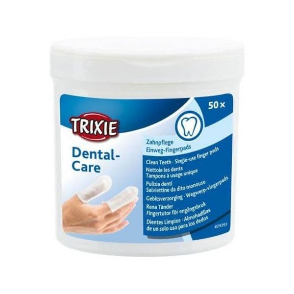 Trixie Dedeiras Descartáveis para Limpeza de Dentes 50un