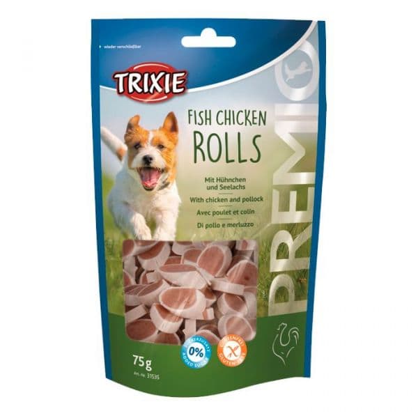 Trixie Premio Light Rolls com Frango e Peixe 75g
