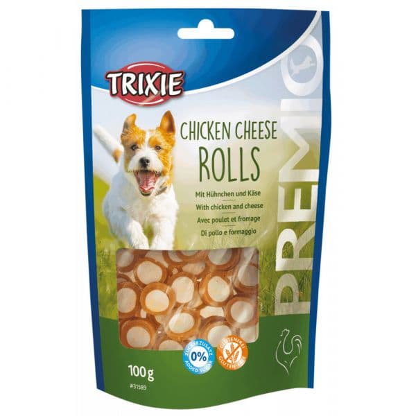 Trixie Premio Chicken Cheese Rolls 100 G