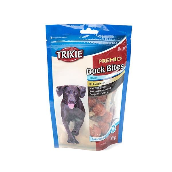 Trixie Snack Dog Premio Duck Bites Pedacinhos Duck 80g