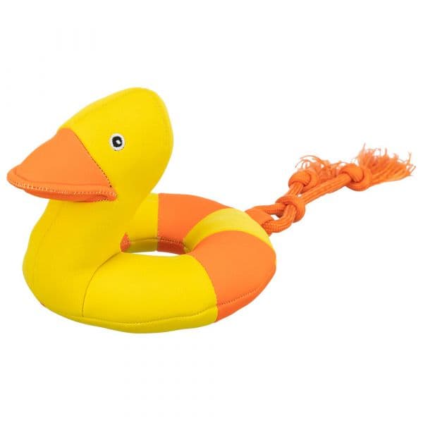 Trixie Aqua Toy Pato em Poliéster com Corda para Cães
