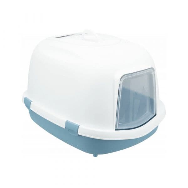 Trixie Wc Primo Xxl com Porta Azul e Branco 56x47x71cm