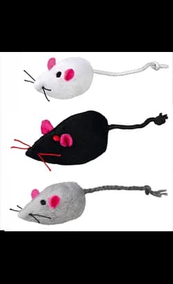 Trixie Brinquedo Gato Brinquedo Rato de Peluche Sortido