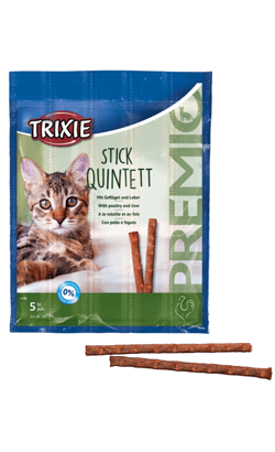 Trixie Premio Stick Quintett com Frango e Fígado - 17103