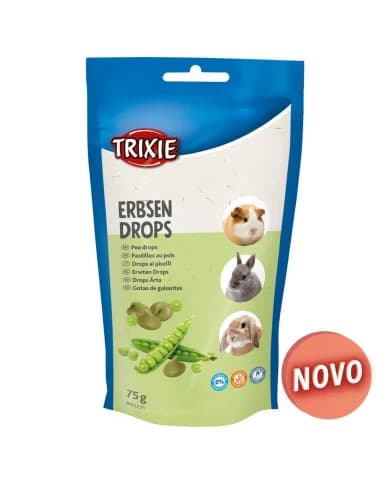 Bombons Vitamínicos com Ervilhas para Roedores