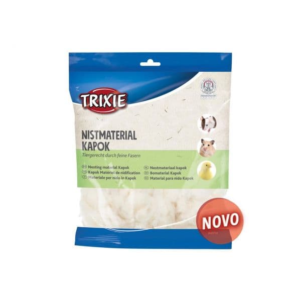 Trixie Fibras Kapok para Roedores Creme 100 g