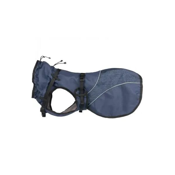 Trixie Casaco Impermeável com Arnês Duo Azul 30 cm