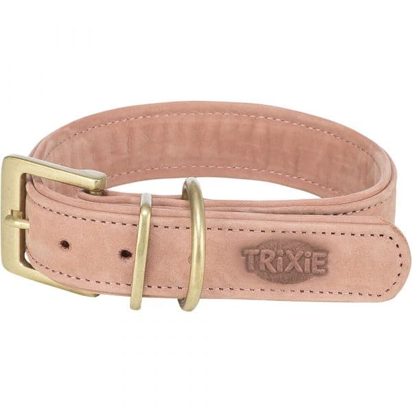 Trixie Coleira Pure Em Pele (L-Xl) 52-63Cm / 40Mm (Rosa) - TX1890035