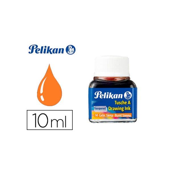Pelikan Tinta da China 10ml Nº 14 Siena Tostada - 90203