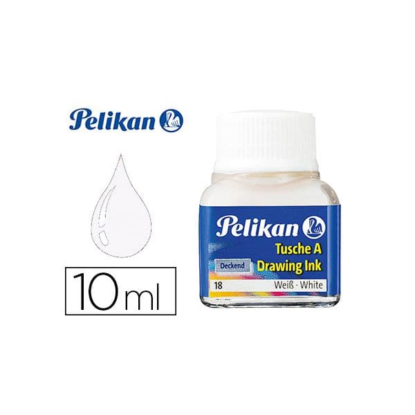Pelikan Tinta da China 10ml Branco - 201673