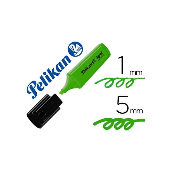 Pelikan Marcador Signal Verde 10 Un.