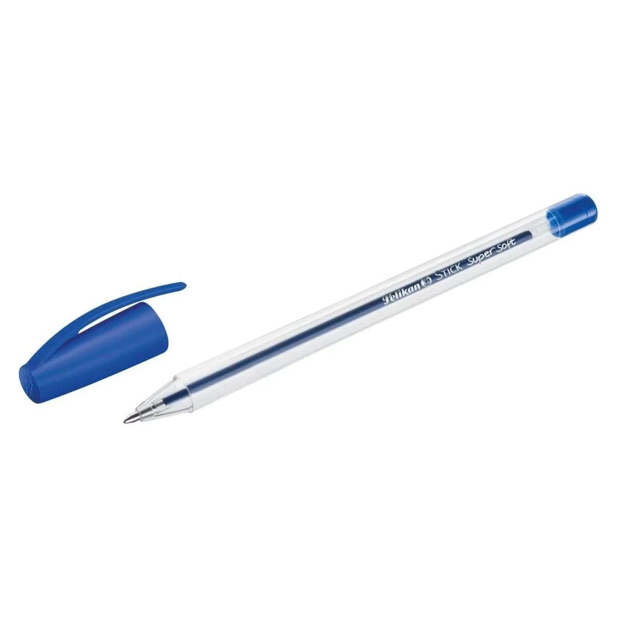 Pelikan Esferográfica Stick Super Soft 0.4mm Azul 50 Un.
