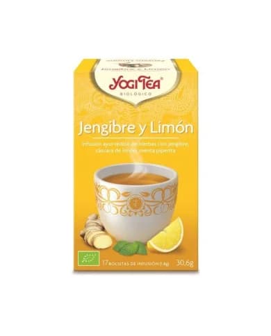 Yogi Tea Gengibre Limao 17 Saq Yogitea