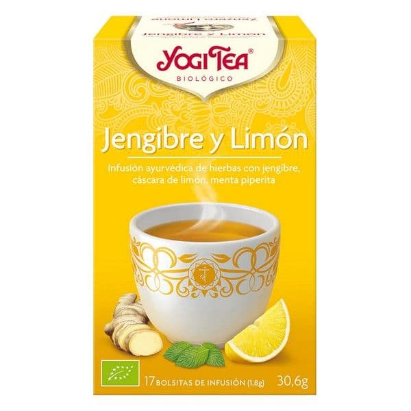 Yogi Tea Gengibre Limao 17 Saq Yogitea