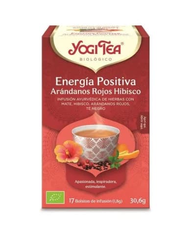 Yogi Tea Infusão Energia Positiva 17 Saquetas
