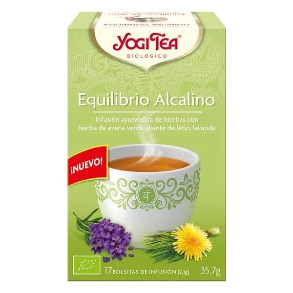 Yogi Tea Infusão Bio Equilíbrio Alcalino 17 Saquetas