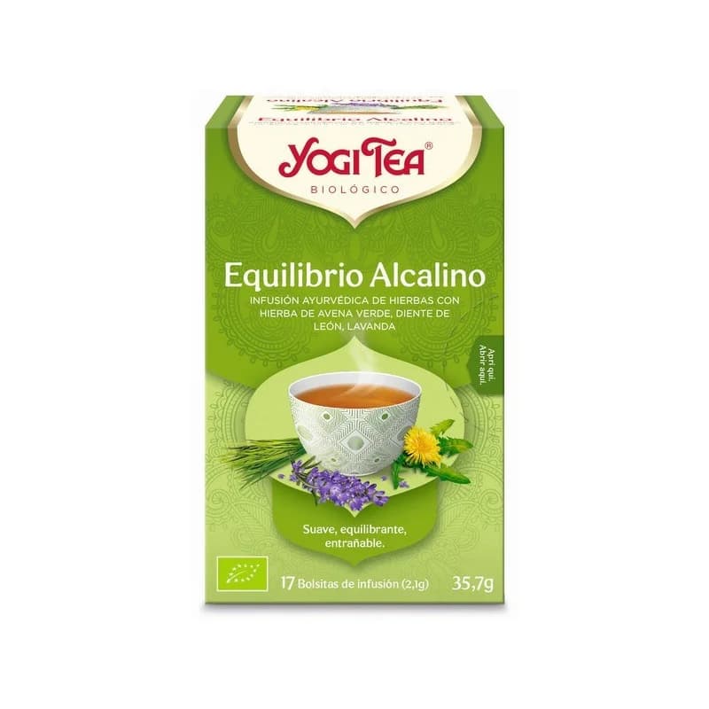 Yogi Tea Infusão Bio Equilíbrio Alcalino 17 Saquetas