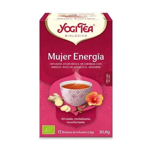 Yogi Tea Bio Mulher Energia 17 saquetas